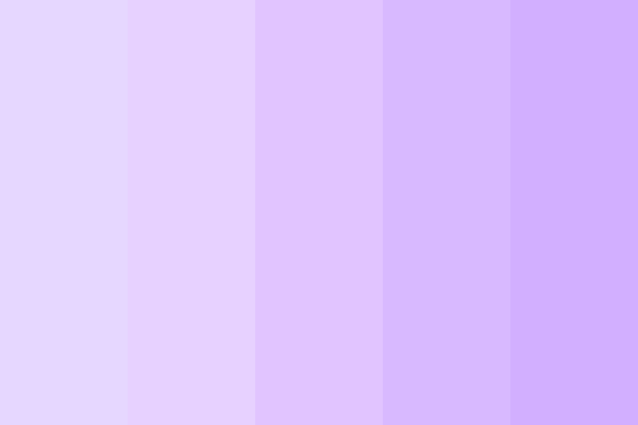 Lilac color palette