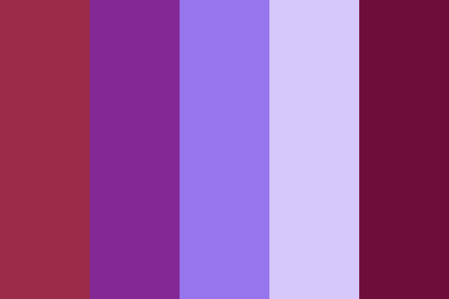 Grapes and Wine color palette