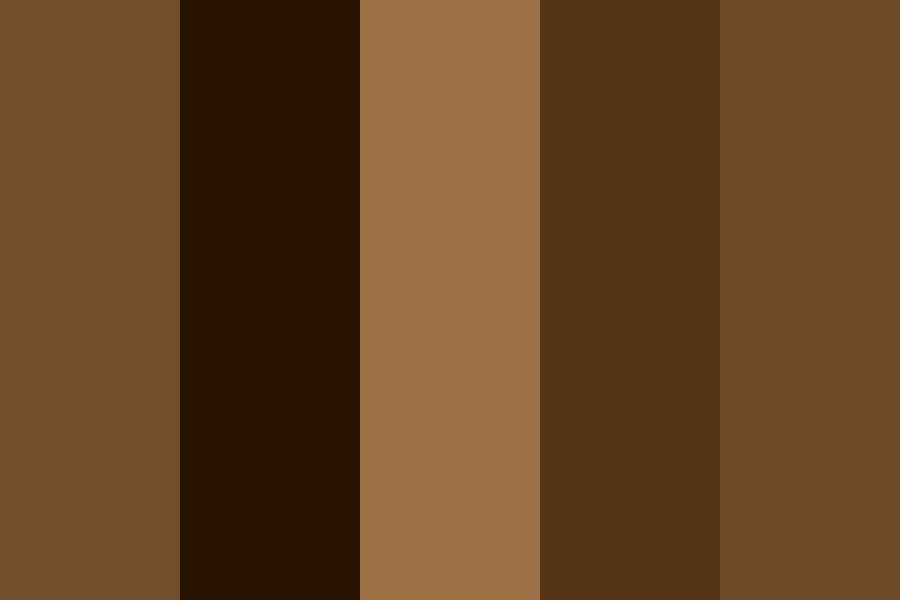 coffee brown color palette