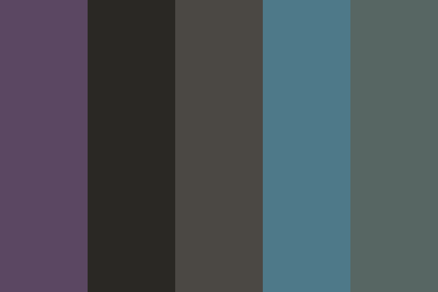 it was just like this in the shadows color palette