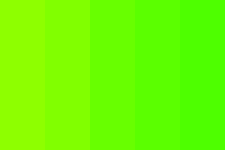 light green to green Color Palette