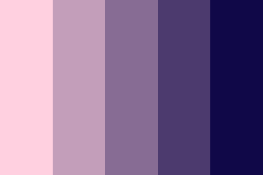 Mysterious person color palette