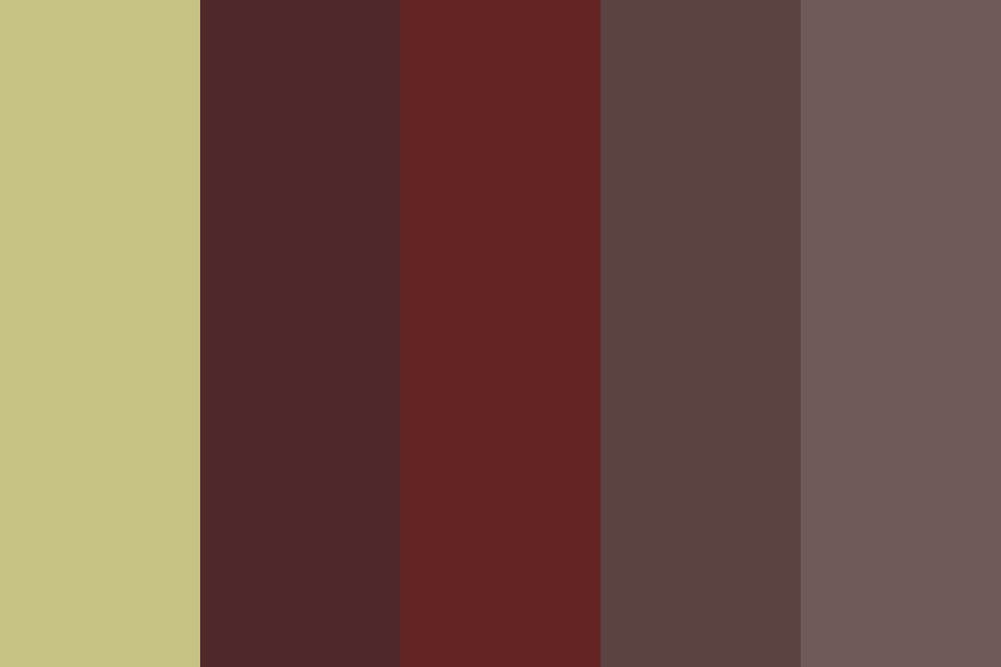 Montoya Cabernet Color Palette