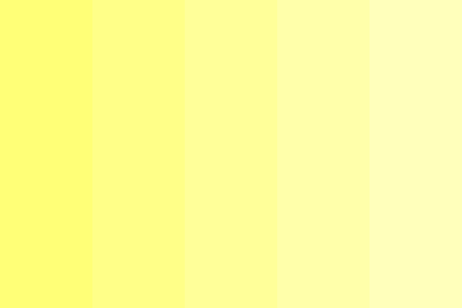 Pastel Yellow Color Palette