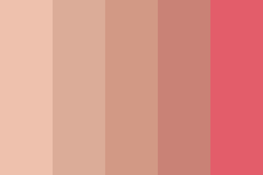 Skin and Lips color palette