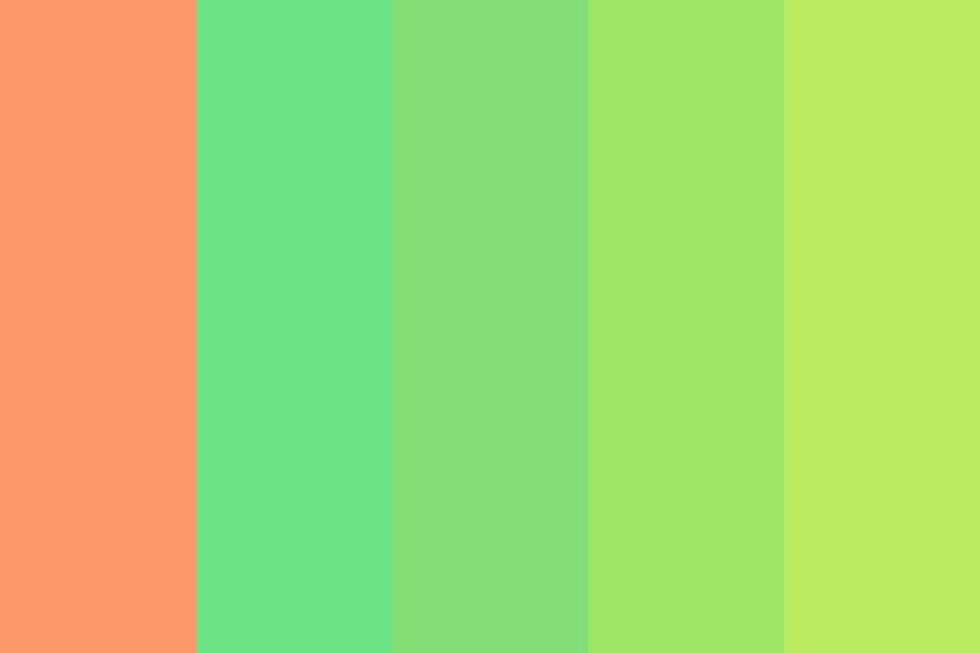Carroty color palette