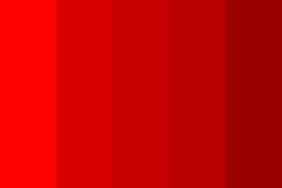 5 of Red Color Palette