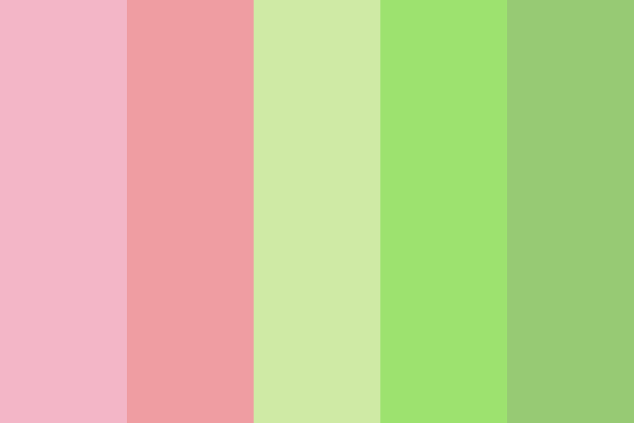 Watermelon Pastels Color Palette