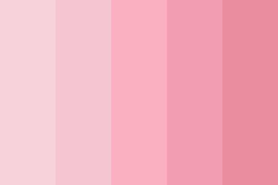 Pastel Pinks 1 Color Palette
