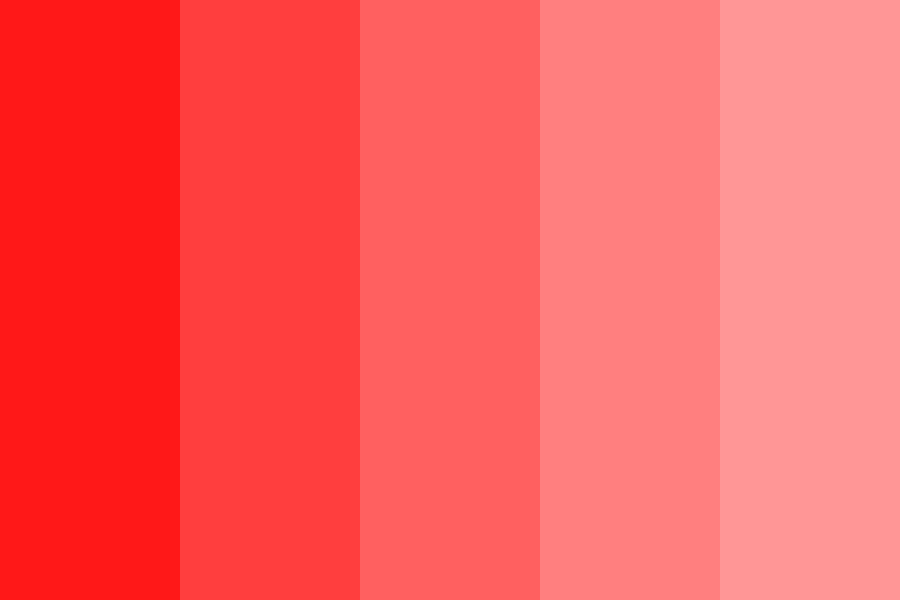 216 Web safe colors. #ff7f7f color. #ff3e3e color. 