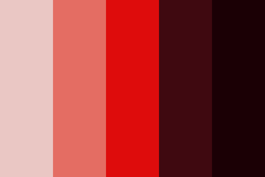 monochromatic red 1 Palette