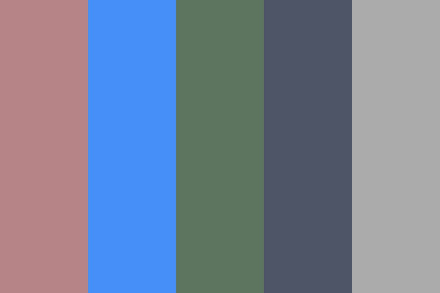 Cooming soon color palette