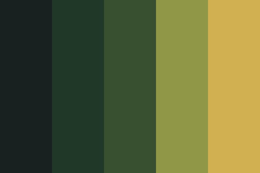 Out Of The Forrest color palette