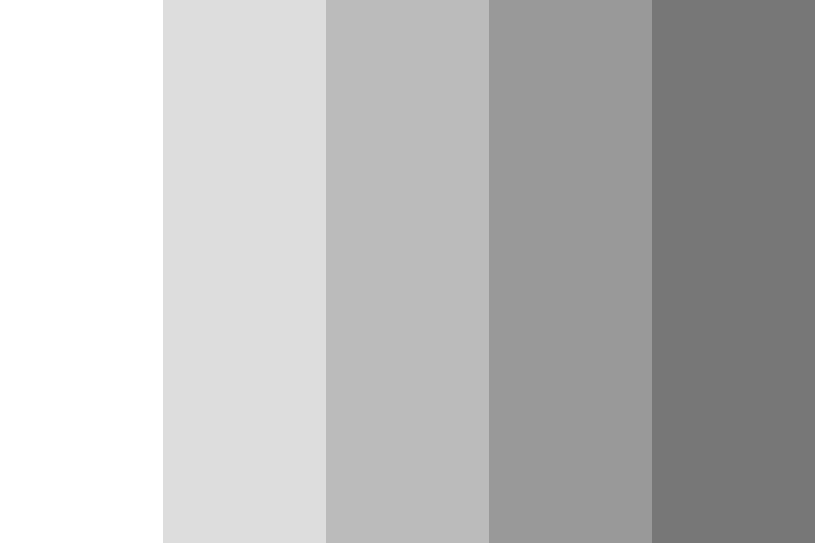 Grayscale 1 - light color palette