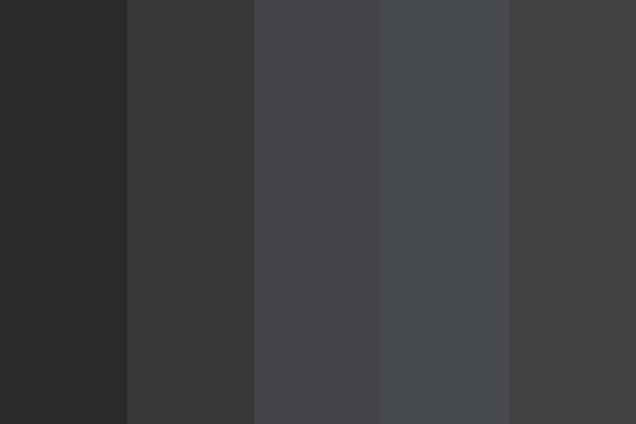 Medieval Black color palette