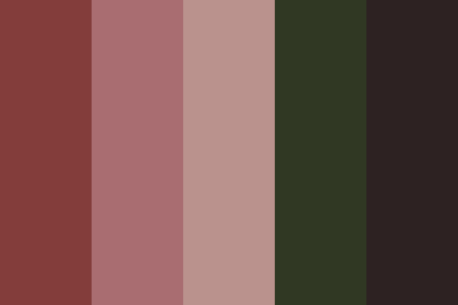 Instagram theme color palette
