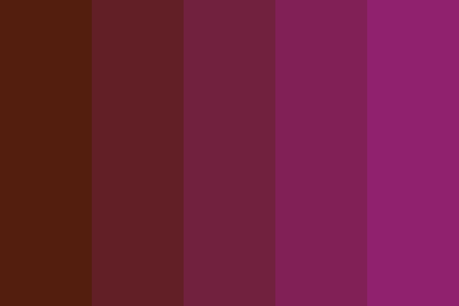 Cherry bear color palette