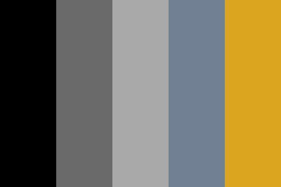 The Black Heretic color palette