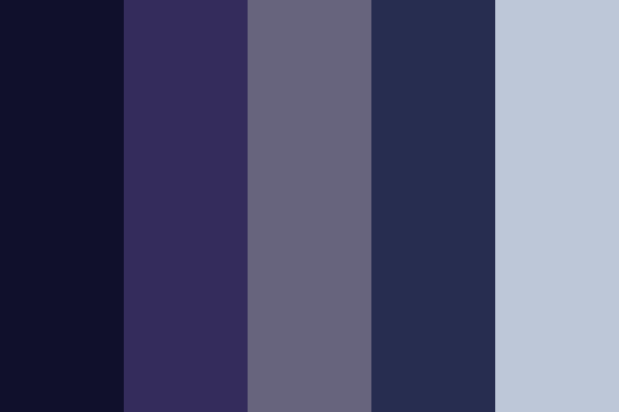 Midnight Blue Color Palette