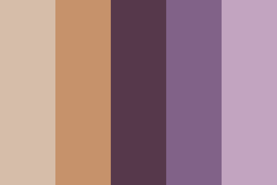 Dried Violets Color Palette