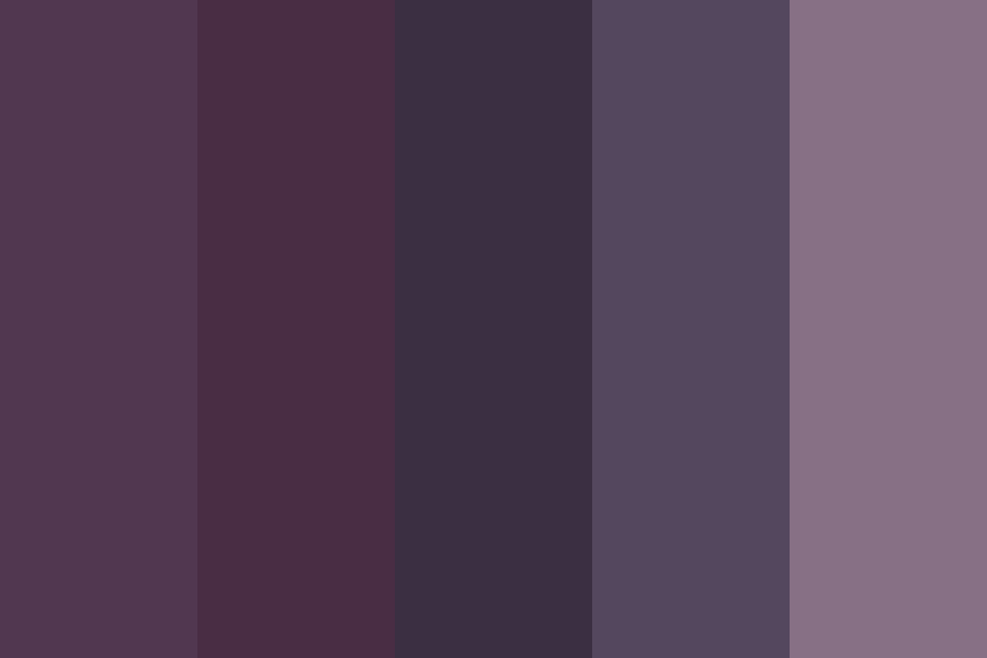 purpleGRENE color palette