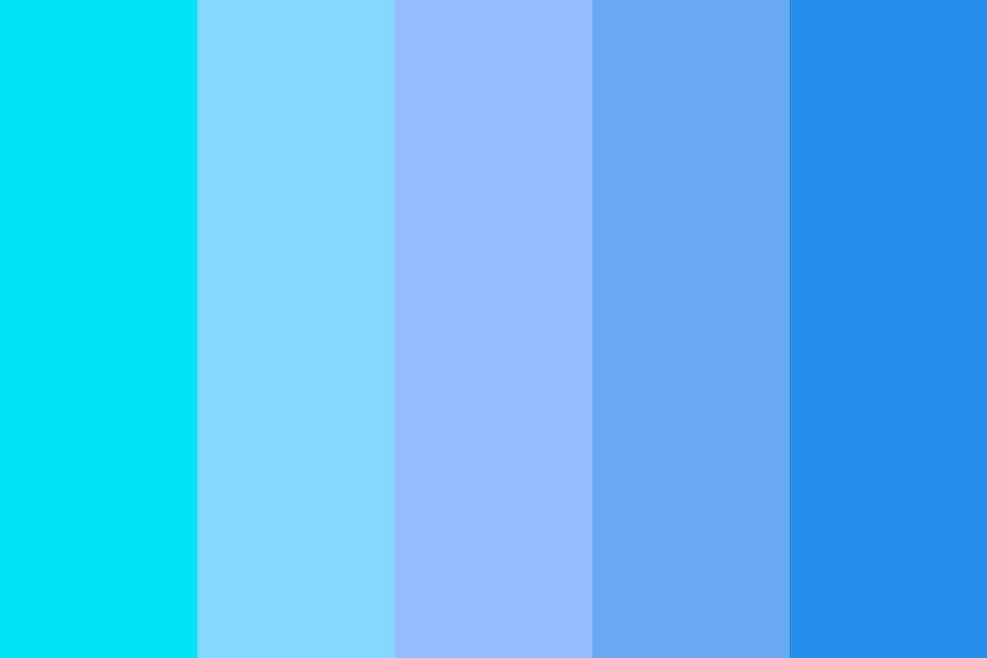 shades of blue  Color Palette Ideas