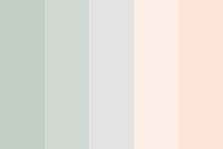 Faded Balloons color palette