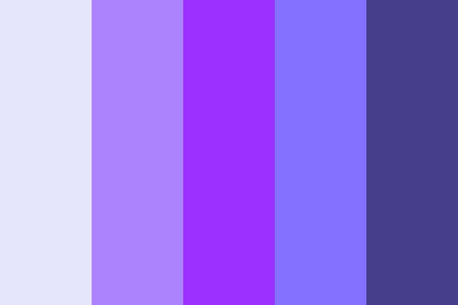 Platinum Lavender color palette