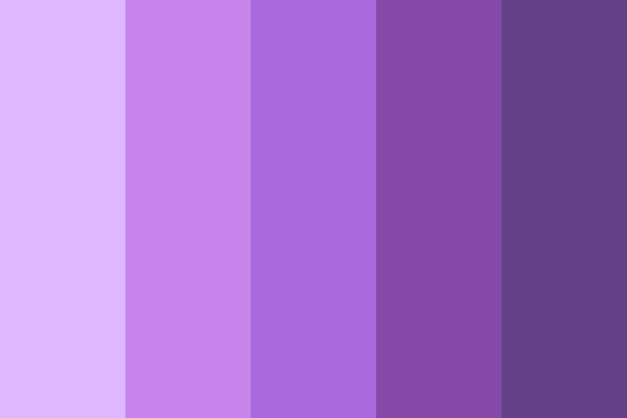 Purple Theme Color Palette