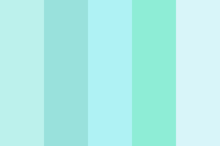 Aprender acerca 76+ imagem pastel blue green palette - Thptletrongtan ...