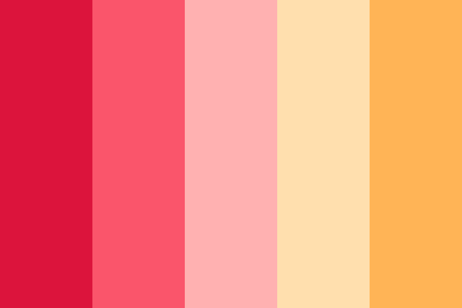 Crimson and Cry color palette
