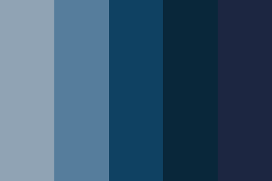 Navy Wedding Color Palette