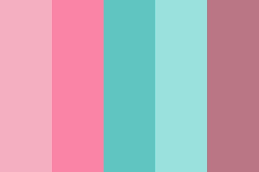 Antique Pastel Pink Color Palette