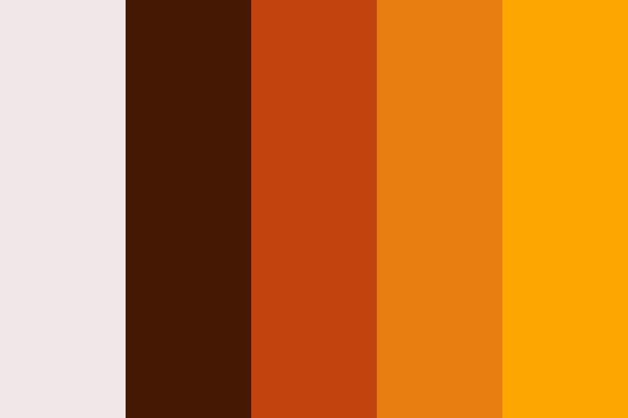 Planet Mars Color Palette