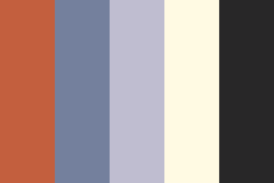 the bakery color palette