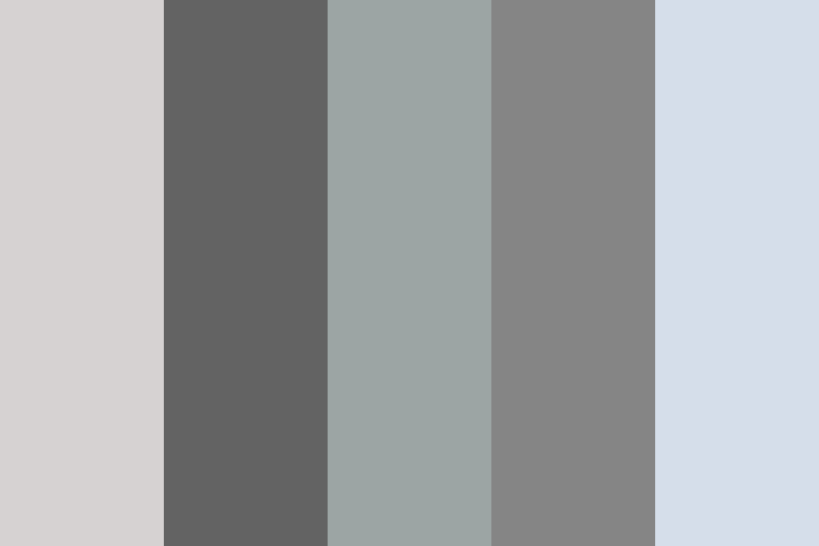 Gray Matters Color Palette.
