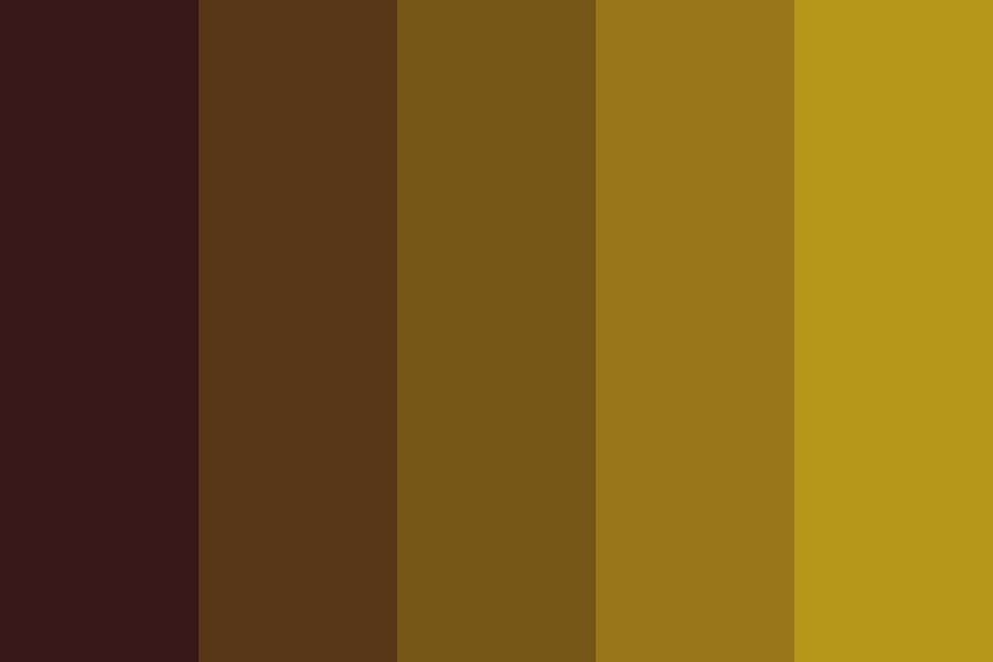 paint my body gold color palette