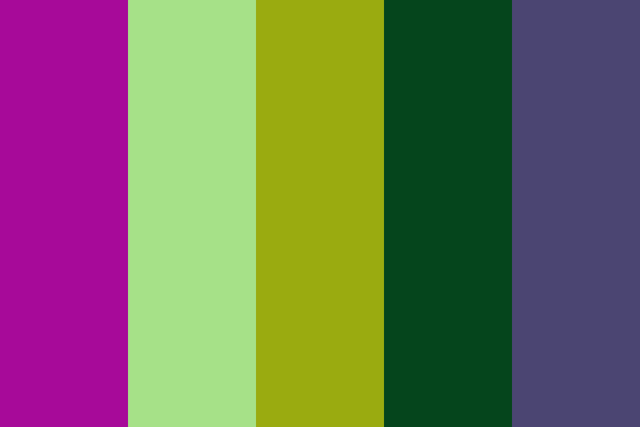 Toads Color Palette