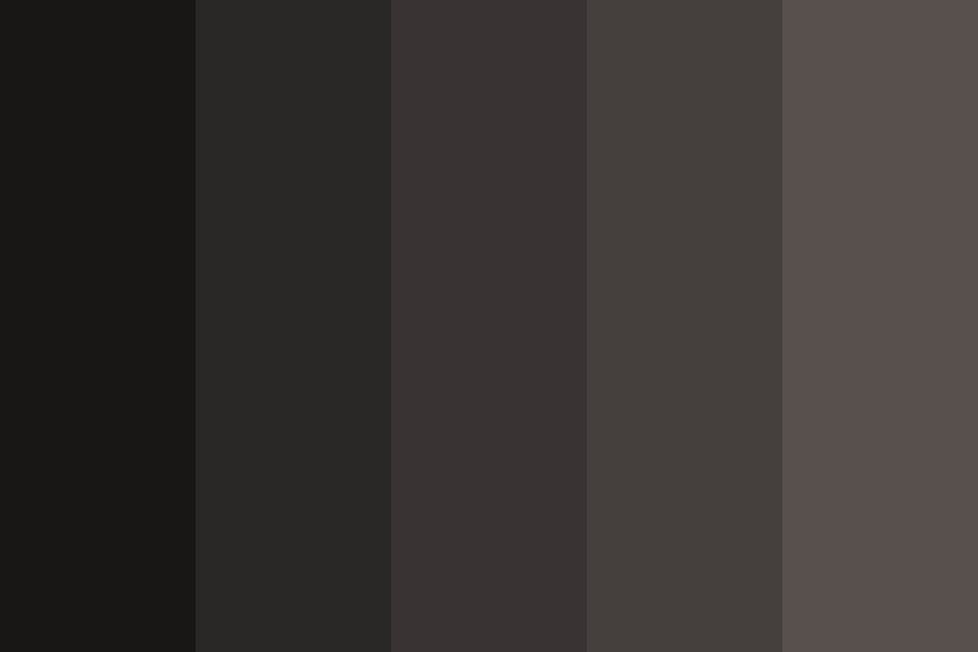 Black White Color Palette