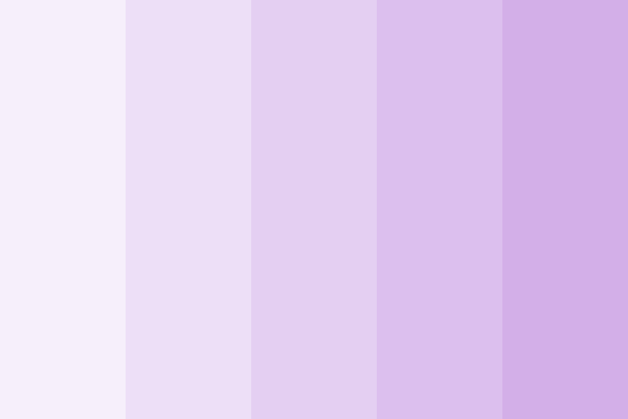 Shades of Lilac Palette color palette