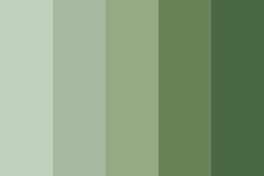 succulent color palette