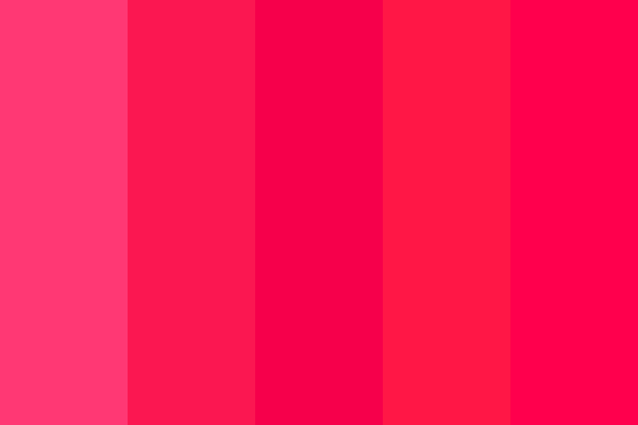 trekant ironi målbar Red Pink Colors Color Palette