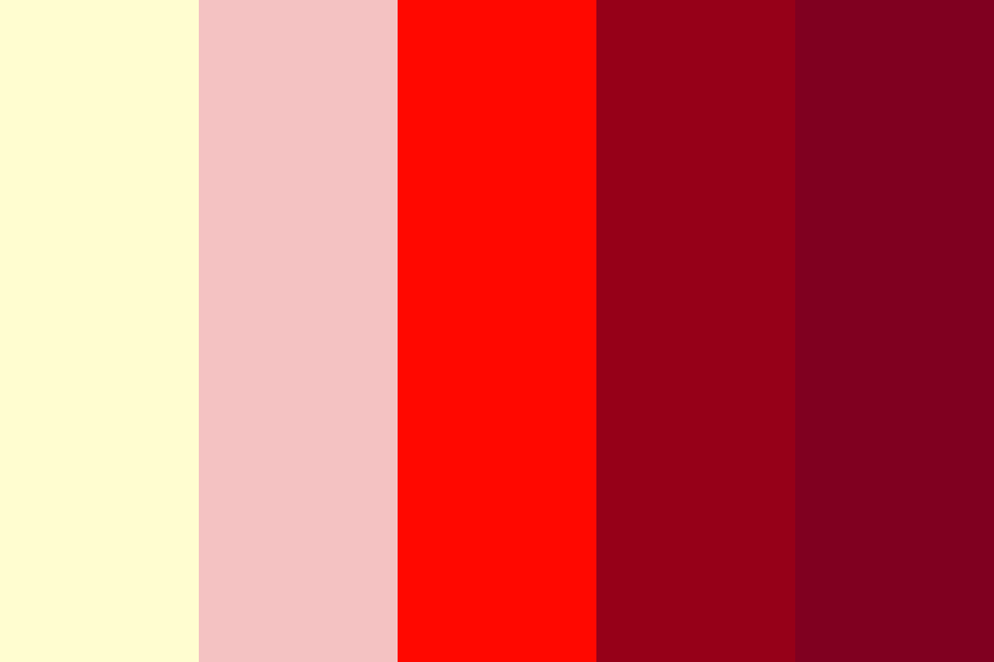 Pearls and Rubies color palette