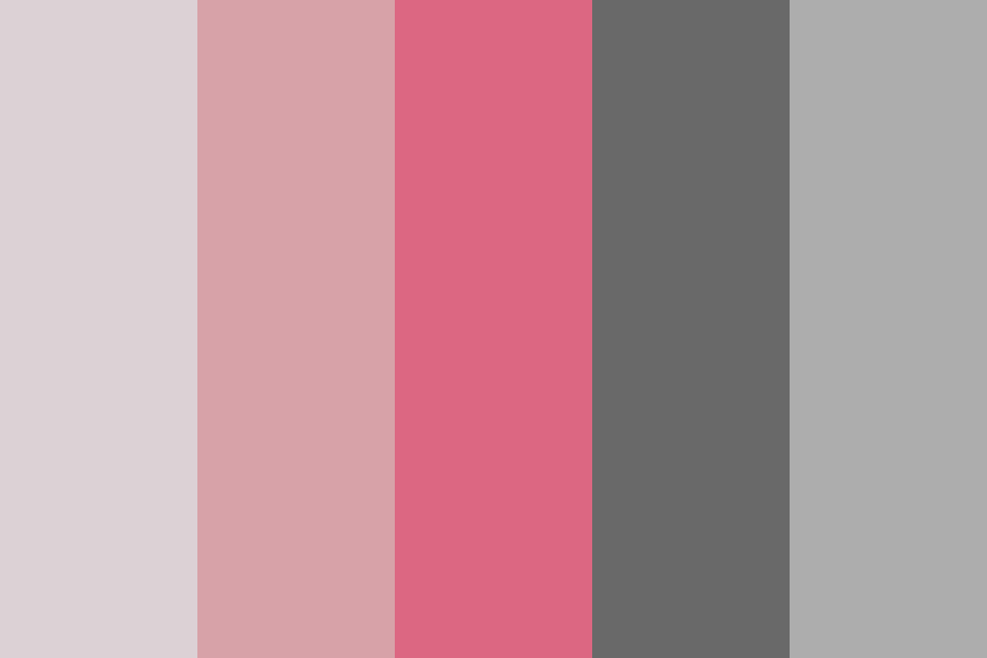 Grey pink CL Color Palette