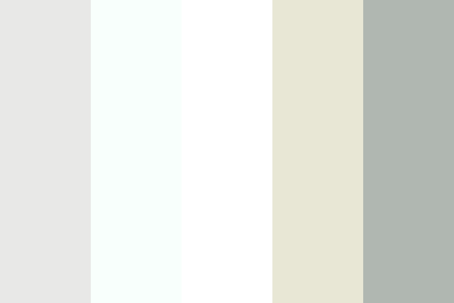 Underlying Whites website color palette