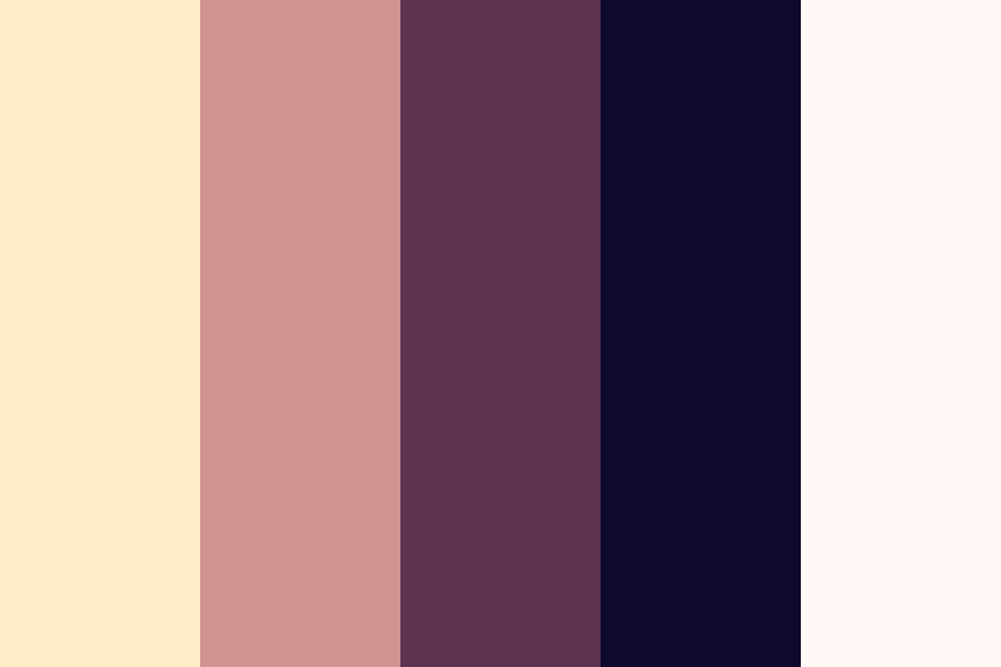 Peaches And Creamm color palette