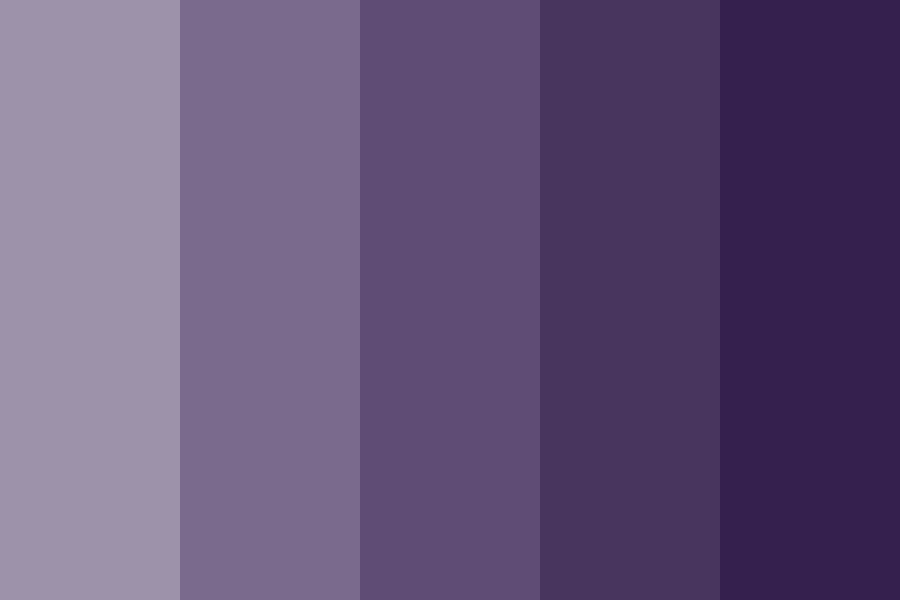 Blog Purple color palette
