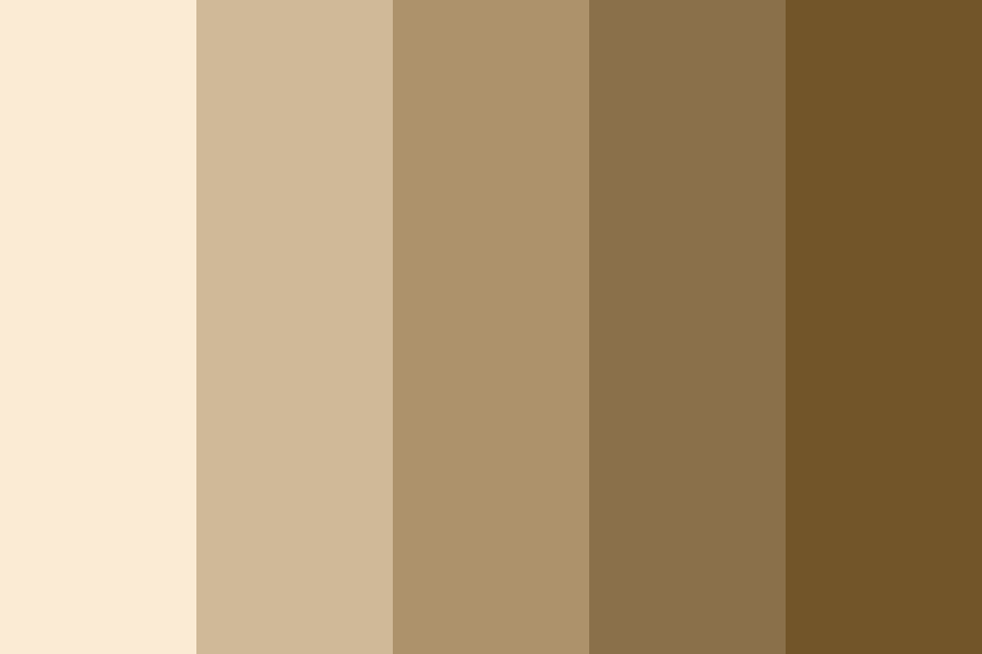 Blog Brown Color Palette