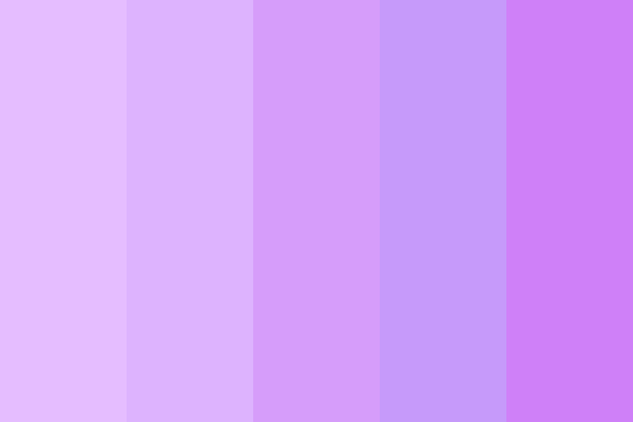 Lovely Lavenders Color Palette
