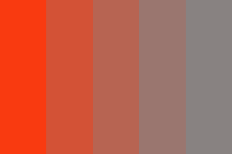 Orange Ghost Juice color palette